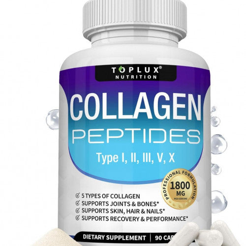 COLAGENO DE PEPTIDOS EN CAPSULAS TOPLUX X90 CAPS